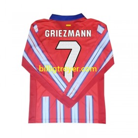 Billige Fotballdrakter Atlético Madrid Antoine Griezmann 7 Hjemmedraktsett 2024/25 Langermet